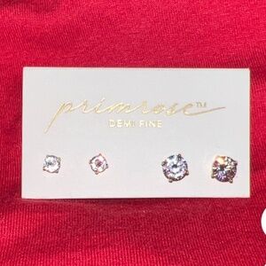 Primrose Demi Fine Studs Full of Sparkle